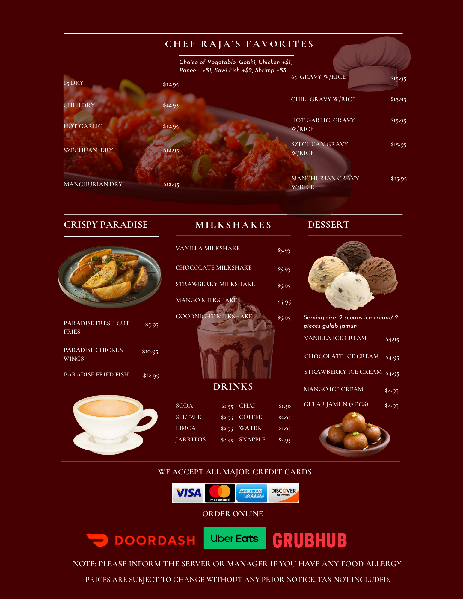 News Food Huub Menu Page 2